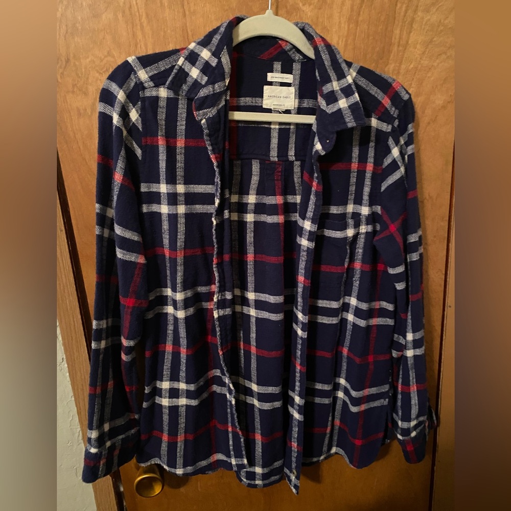 American Eagle boyfriend fit button down - M